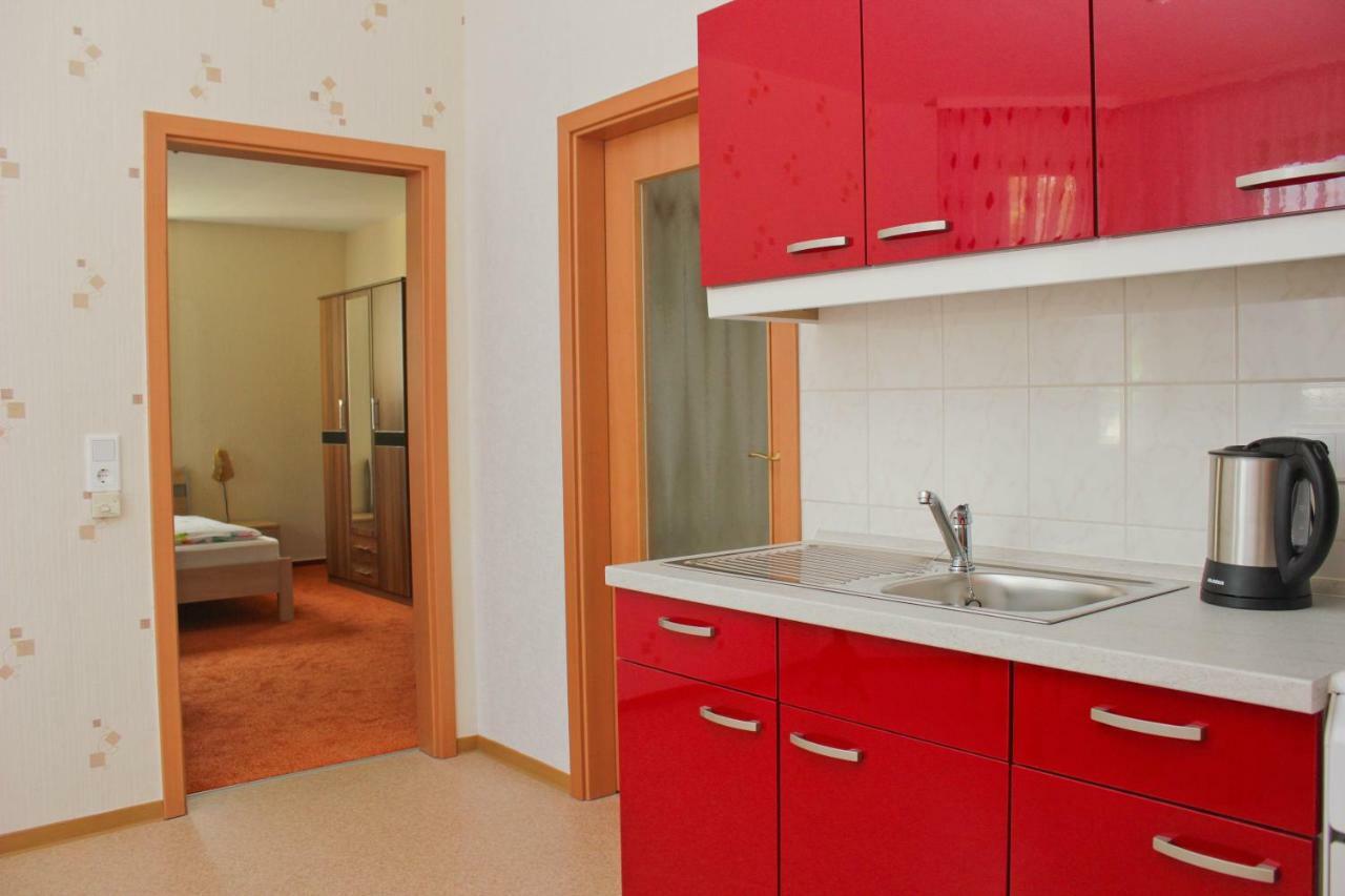 Apartamento Zum Dorfschullehrer Lübbenau Exterior foto