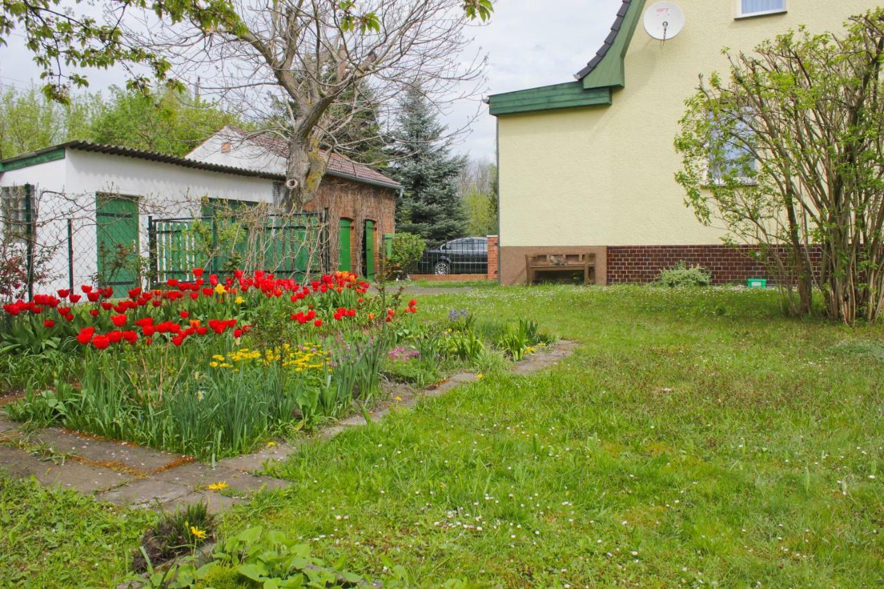 Apartamento Zum Dorfschullehrer Lübbenau Exterior foto